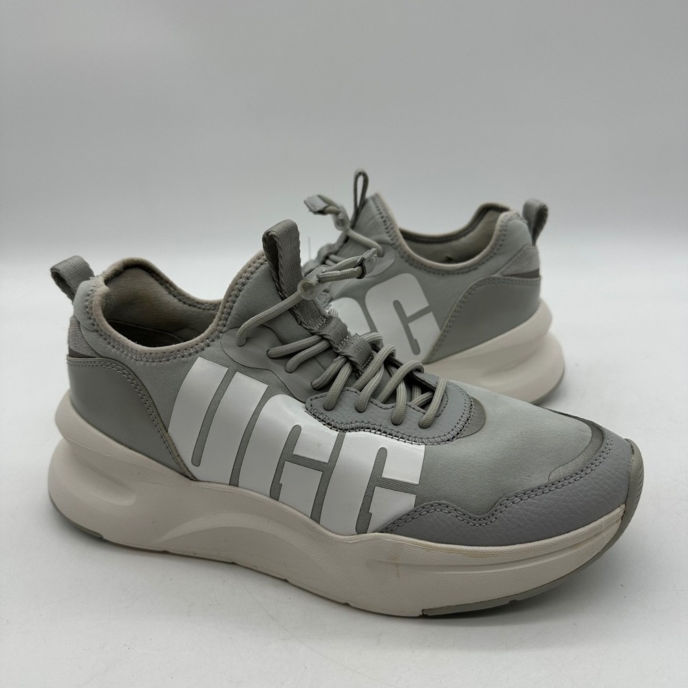 UGG 1119770‎ Womens Size 7.5 UGG La Daze Grey Chunky Platform Style Sole Shoes